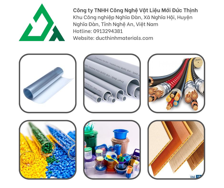 Ứng dụng của Bột đá - Calcium Carbonate Powder (CaCO3) trong ngành nhựa